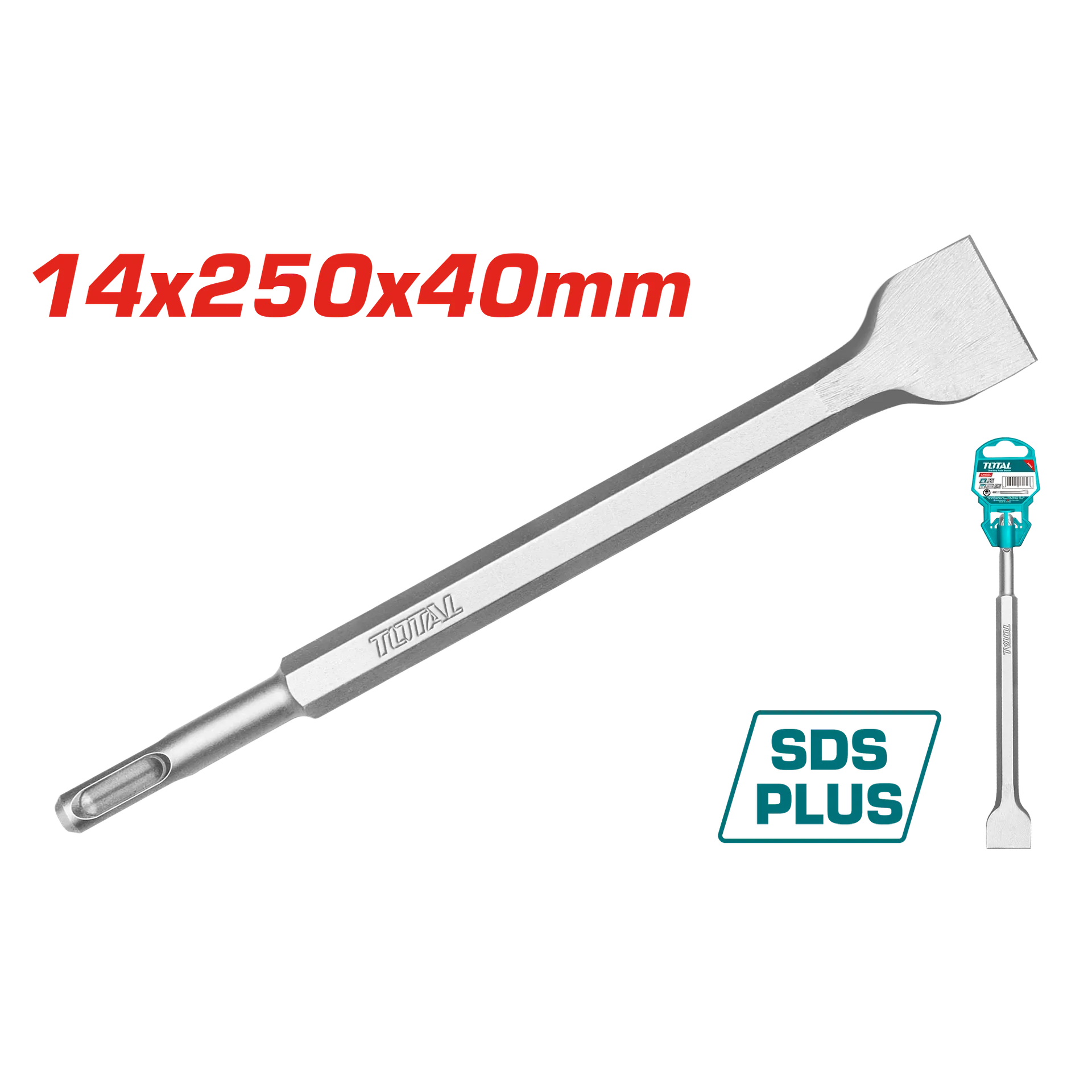 Çekiç SDS+ i gjerë TOTAL TAC15121412