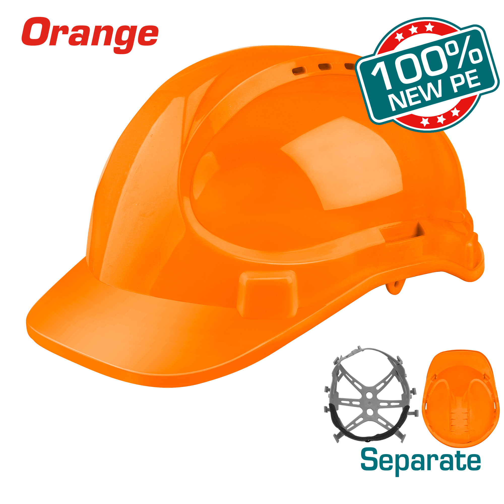ШЛЕМ TOTAL ОРАНГЕ TSP2605