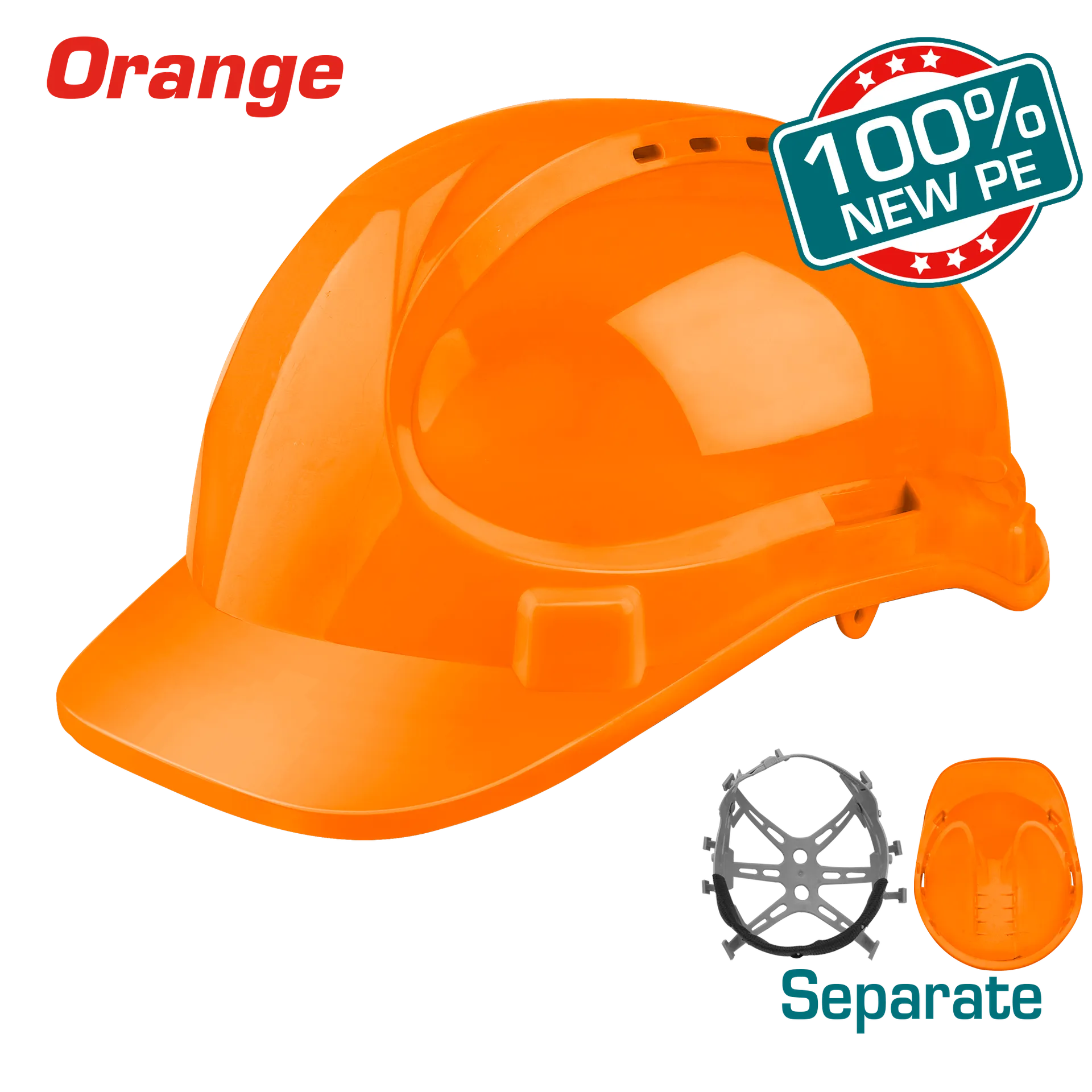 ШЛЕМ TOTAL ОРАНГЕ TSP2605