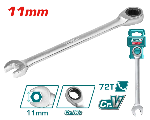 Çelës friktues 11mm O-u TOTAL TCSPAR111