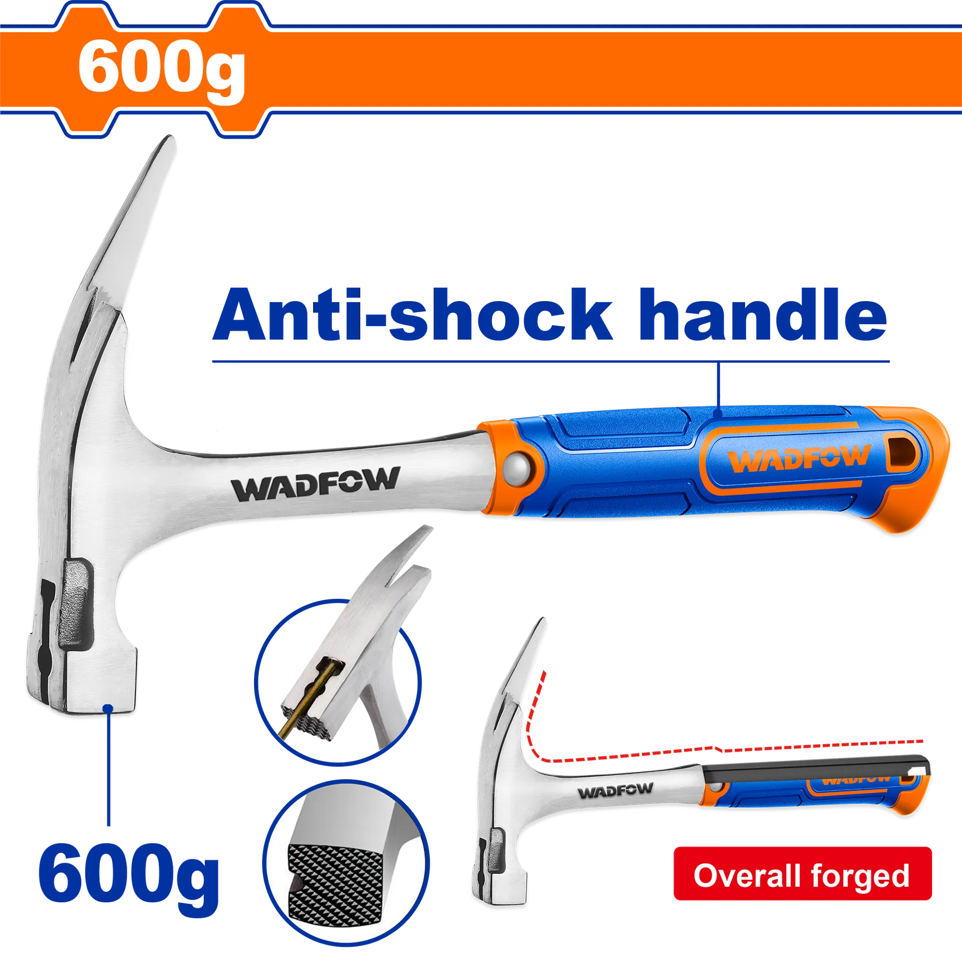 Çekiç zdrukthëtari 600GR WADFOW WHM8360