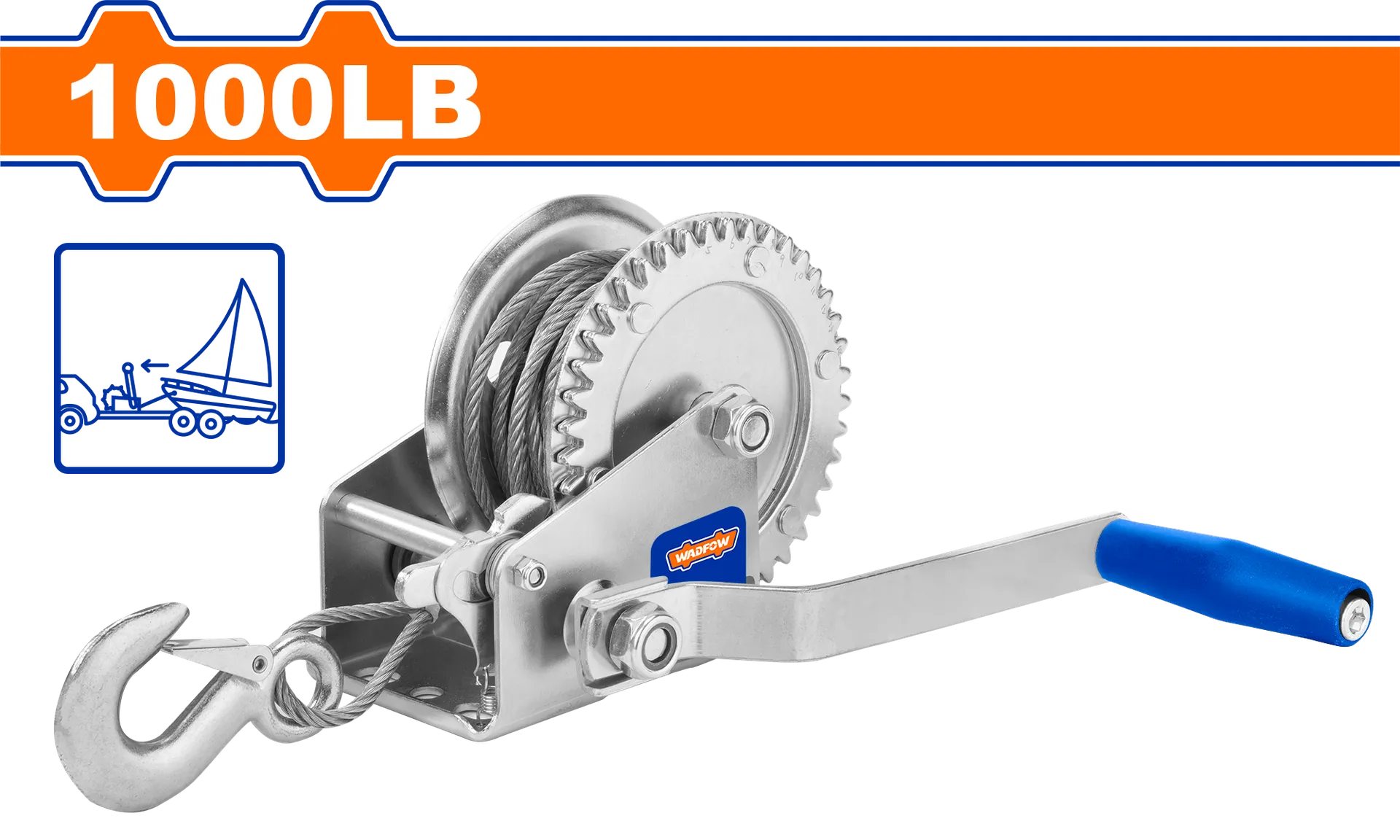 Kabel tërheqjeje 460kg WADFOW WJW1101