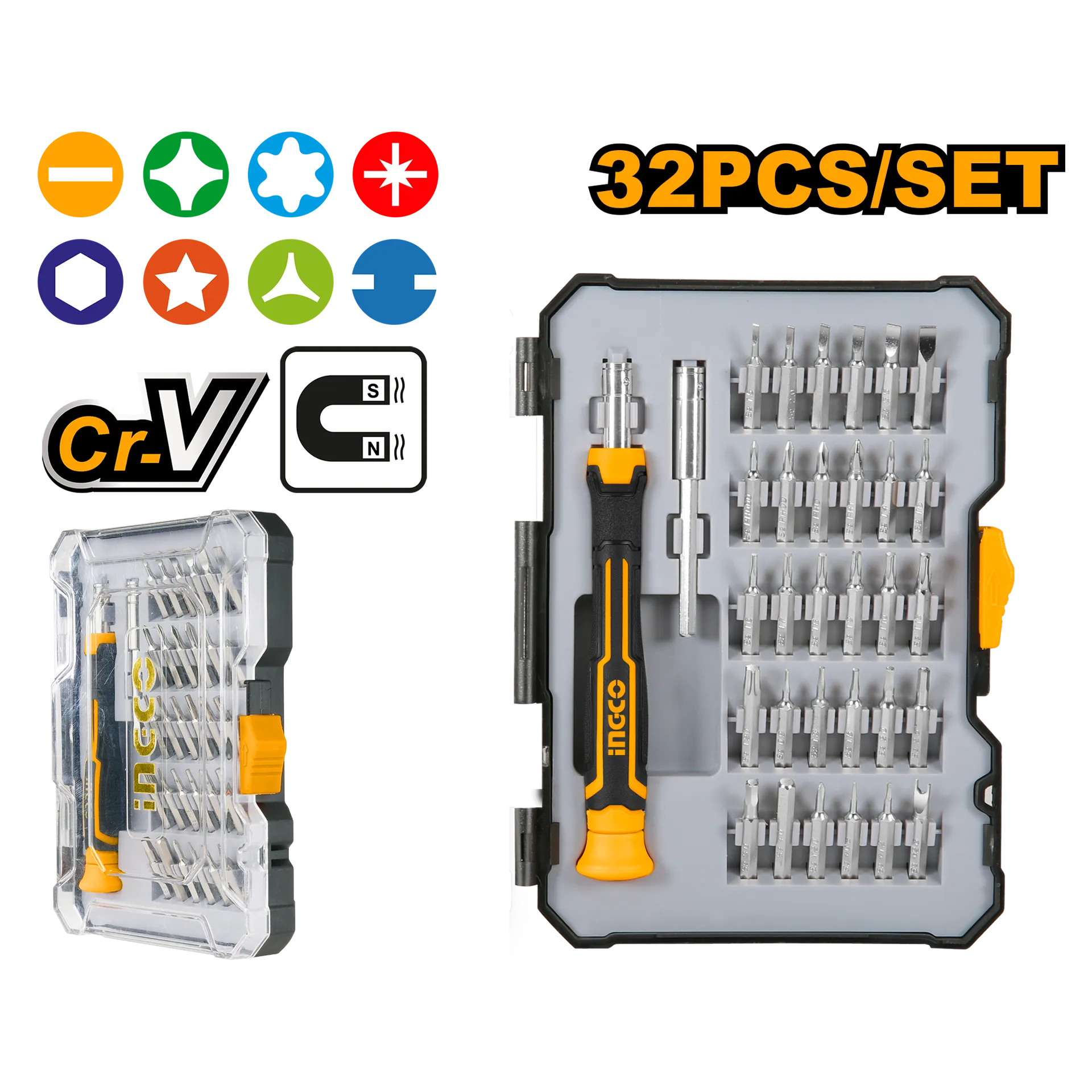 ШТРАФЦИГЕР КРЦКАЛО СЕТ 32/1 INGCO HKSDB0348