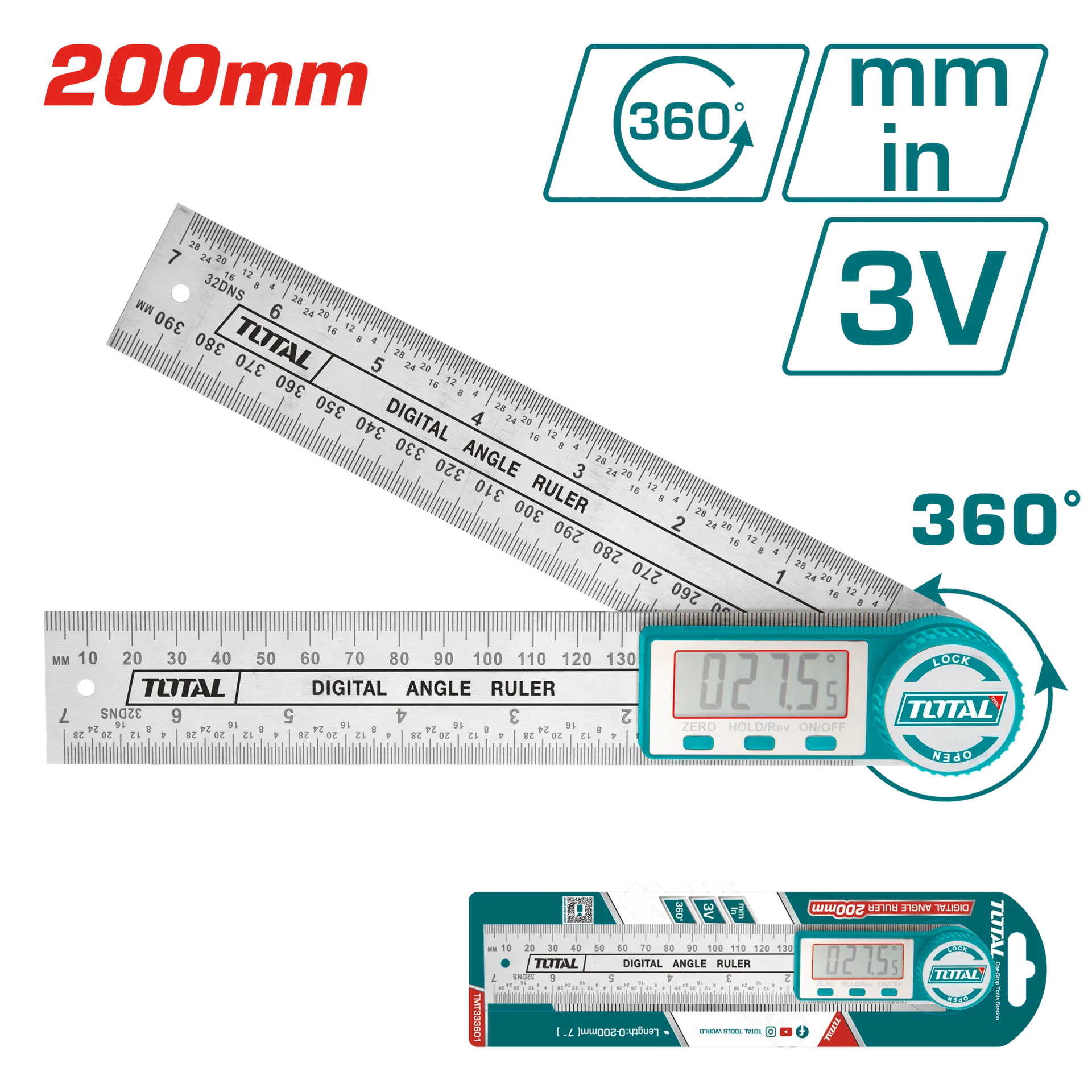 Digitale Grinder 360° TOTAL TMT333601