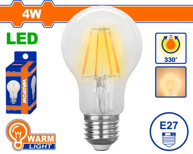 Llamba LED filament 4w E27 2700K WADFOW WDN65431