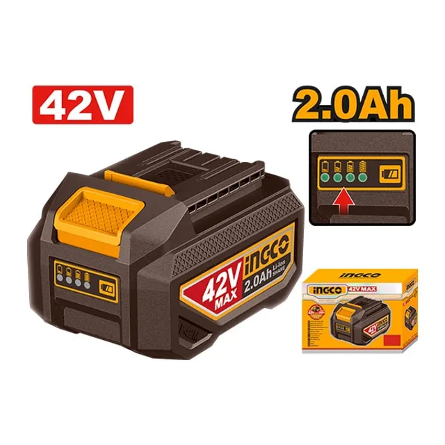 БАТЕРИЈА INGCO 20V 42V 2.0Ah FBLI42201