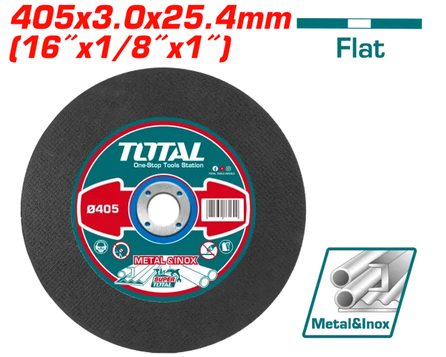 БРУСЕН КАМЕН 405×3.0mm МЕТАЛ И ИНОКС TOTAL TAC2214051