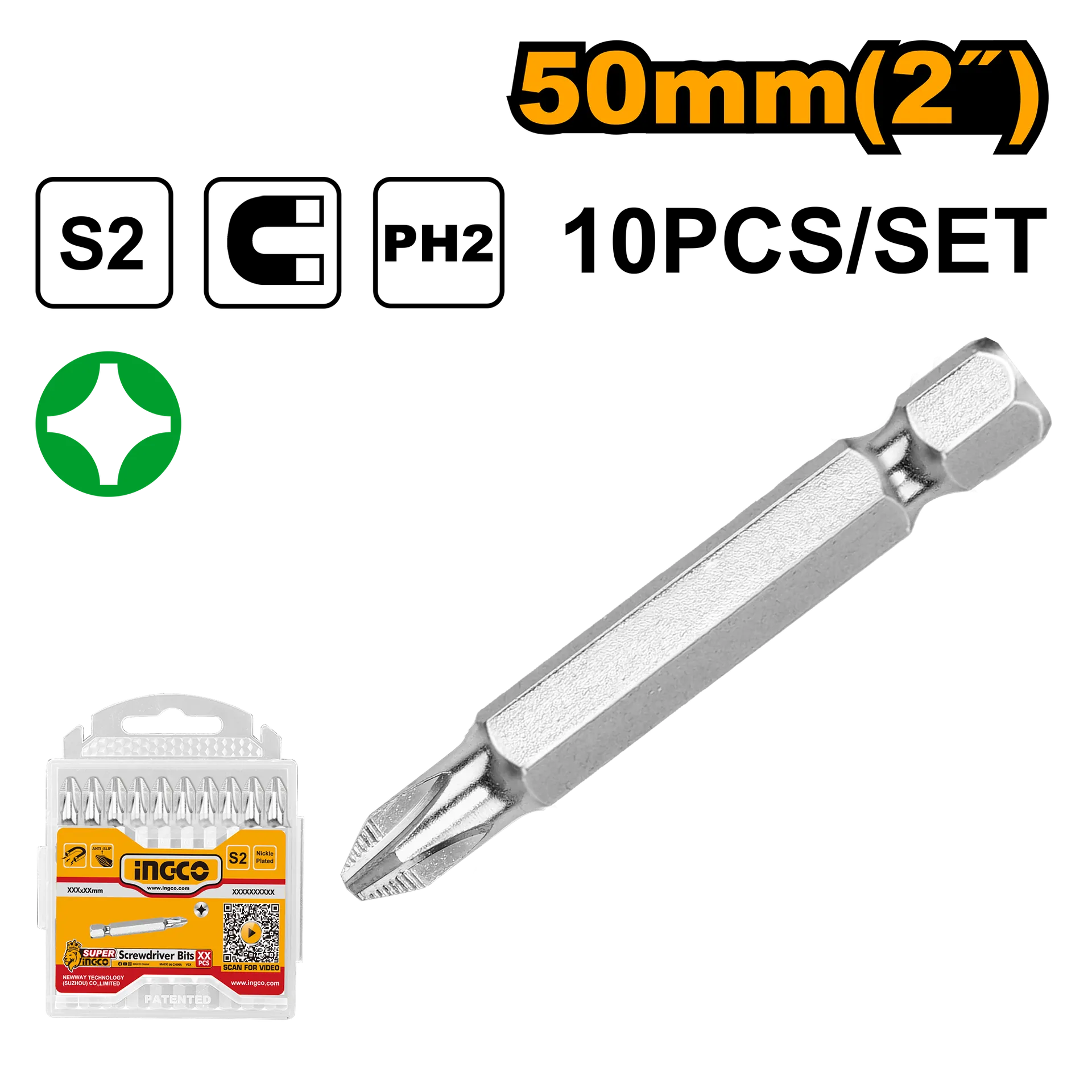 Битови INGCO PH2x50 10 pcs SDB11PH223