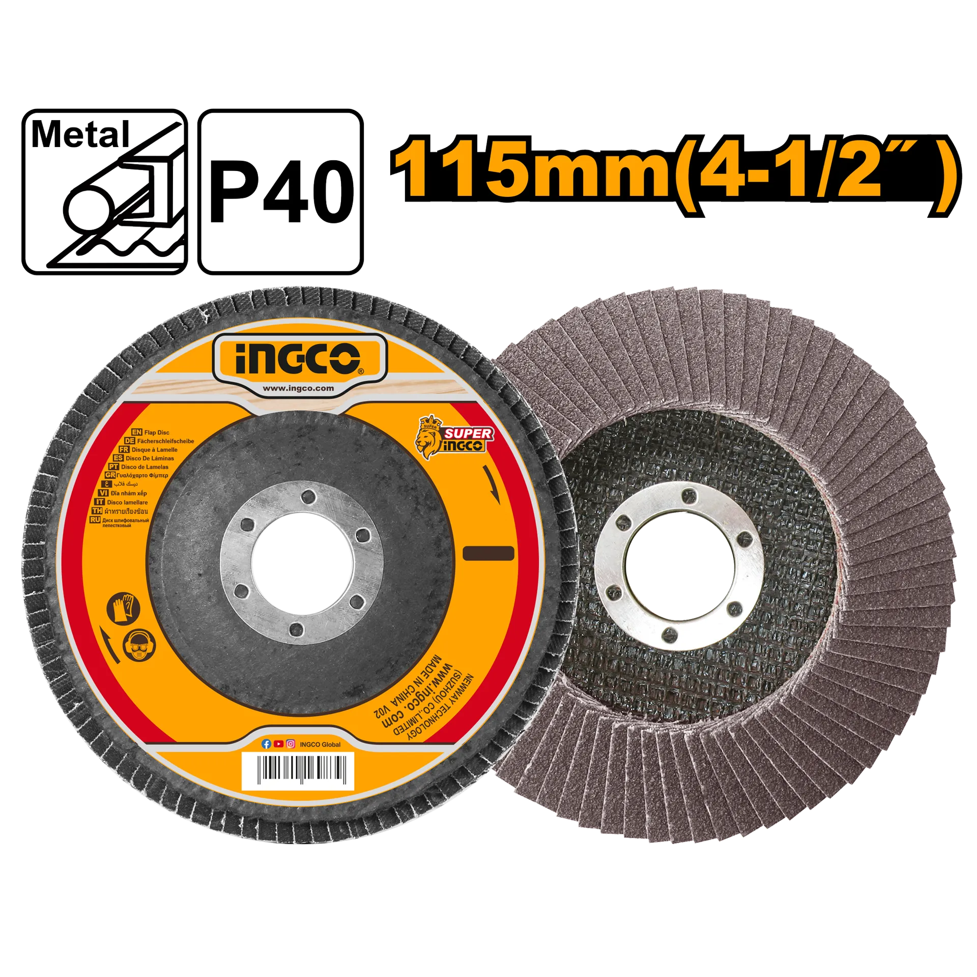 Disk flap INGCO 115×40 FD1151