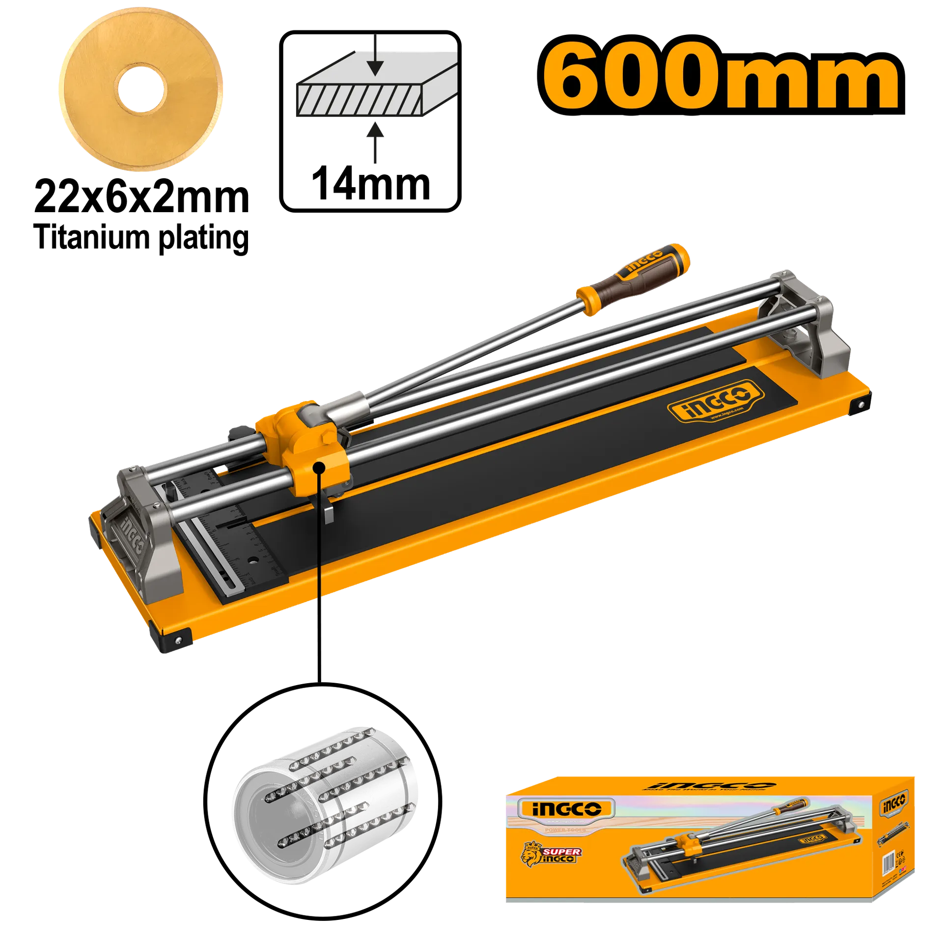 Makinë për prerjen e pllakave pllaka 600mm INGCO HTC04601