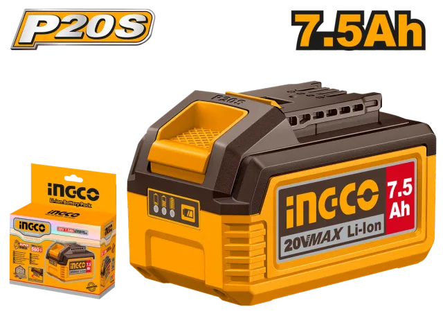 БАТЕРИЈА INGCO 20V 7.5Ah – FBLI2075