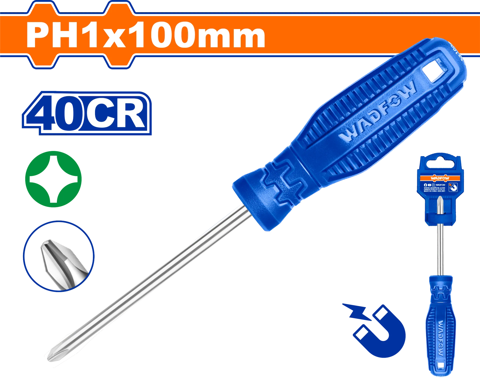 Kaçavide Phillips PH1x100mm WADFOW WSD4214