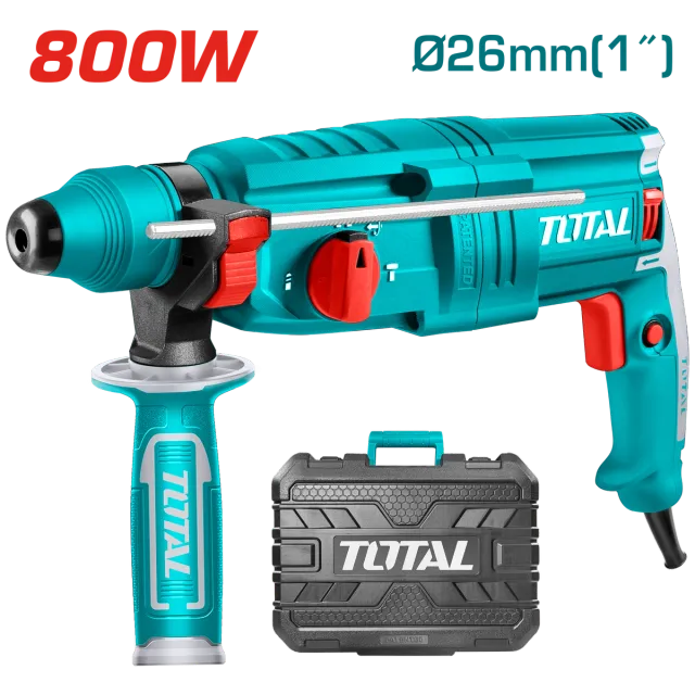Trapan me goditje SDS+ 800W 2.5J TOTAL TOTAL TH308268