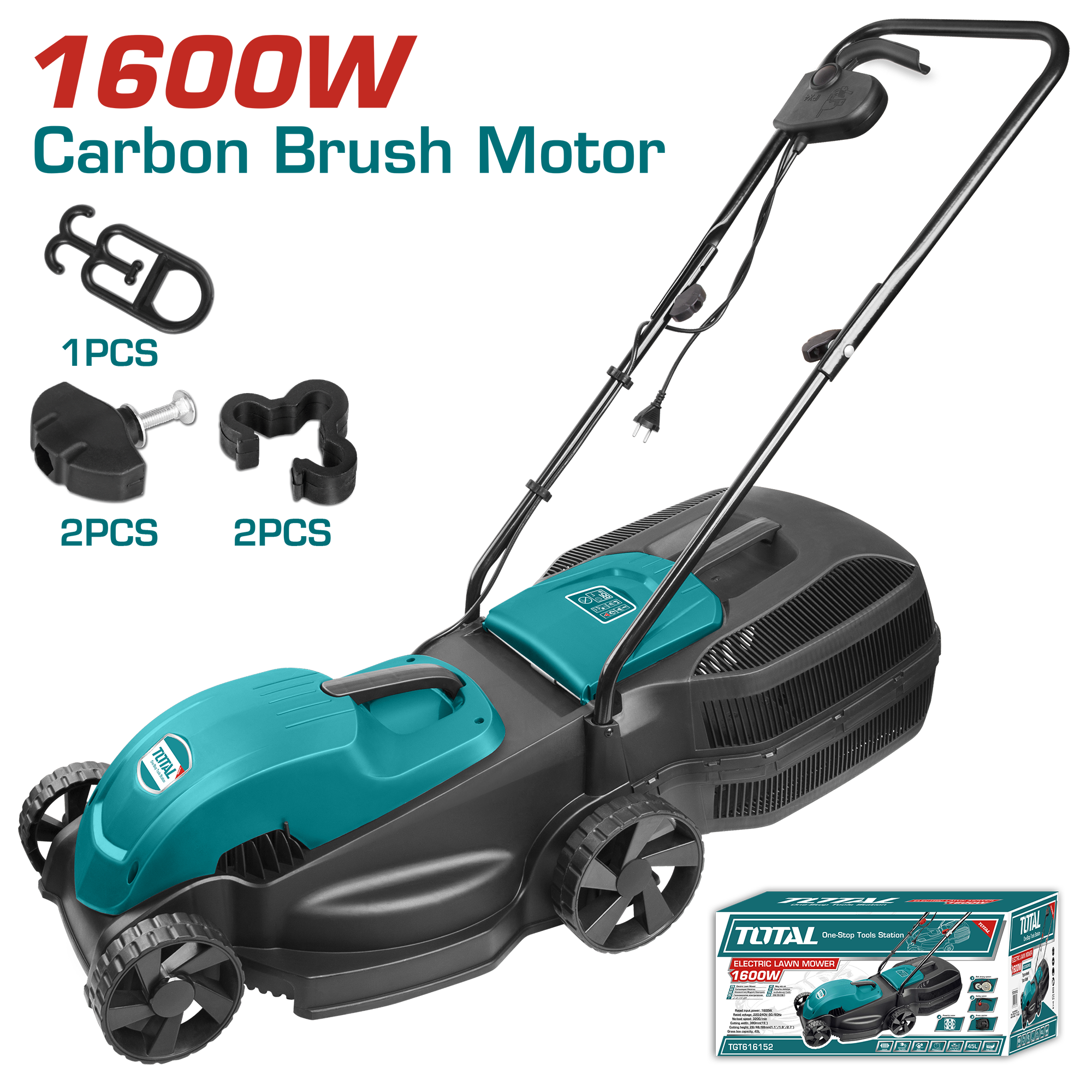 Plene elektrike TOTAL 1600W TGT616152