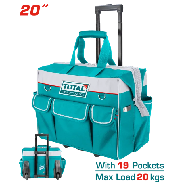 Çanta për alat 20″ me rrota TOTAL THRRTB2001
