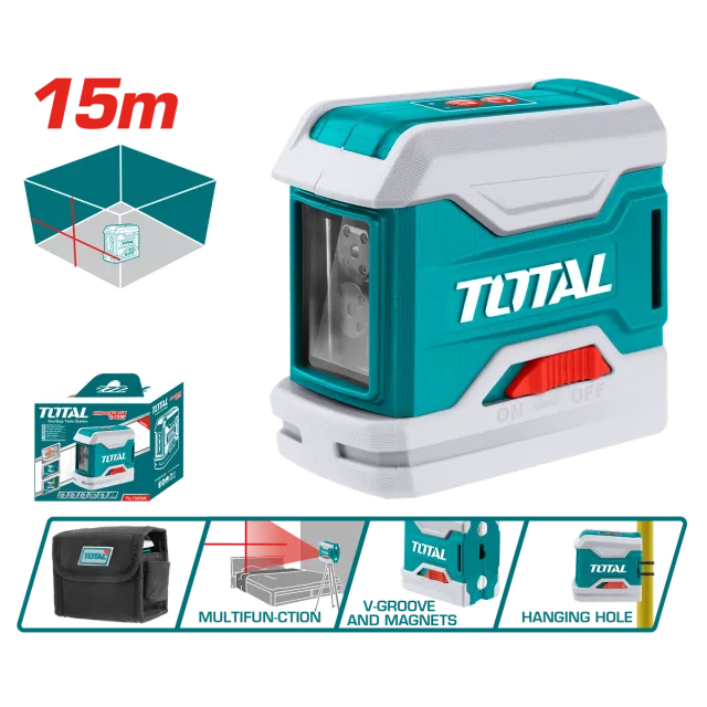 Lazer TOTAL nivelator 0-15M TLL156506