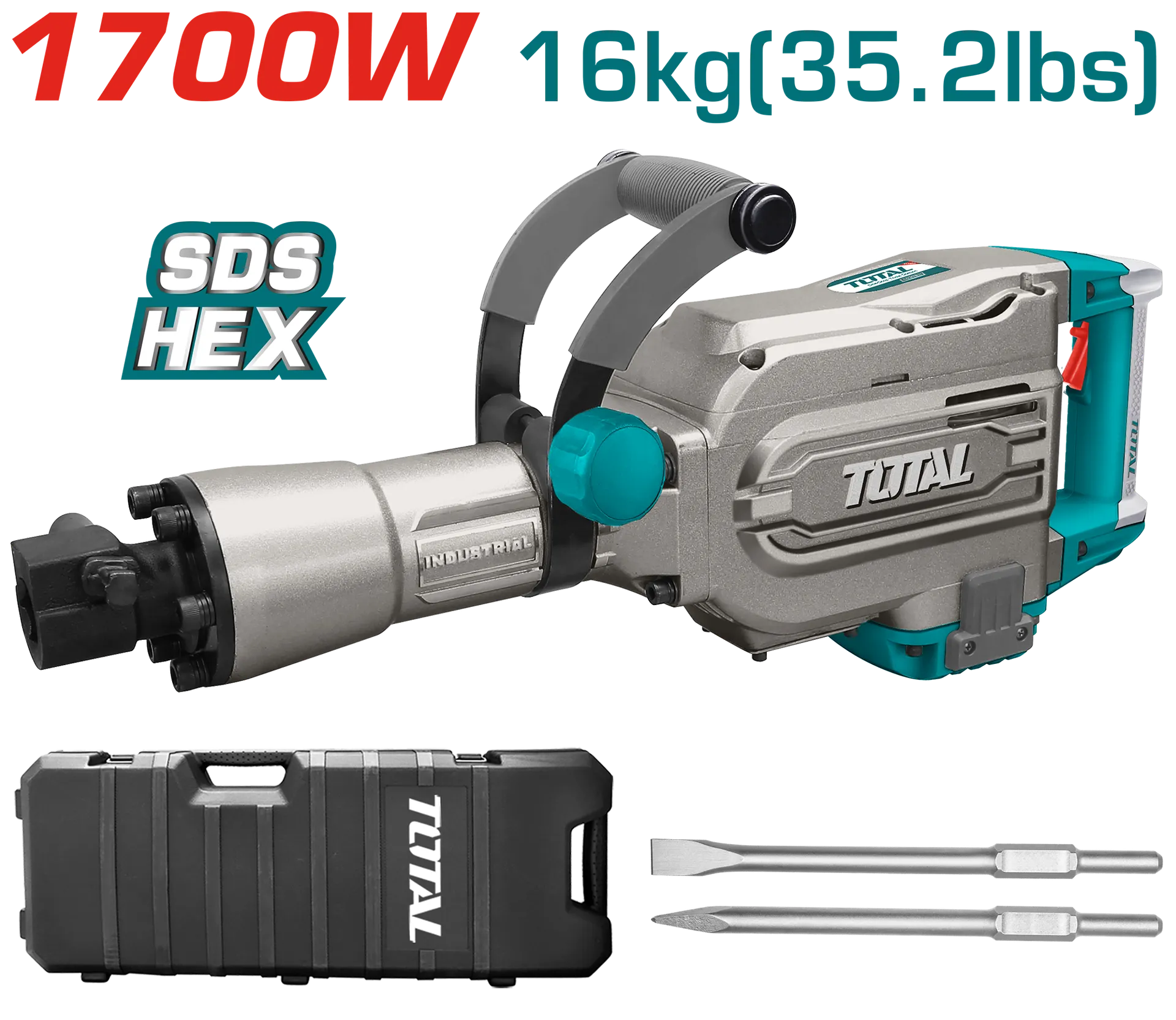 Thërmues elektrike TOTAL 1700W 45J TOTAL TH215456
