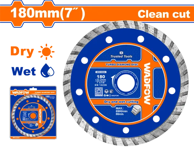 Disk diamant 180mm clean cut WADFOW WDC3K04