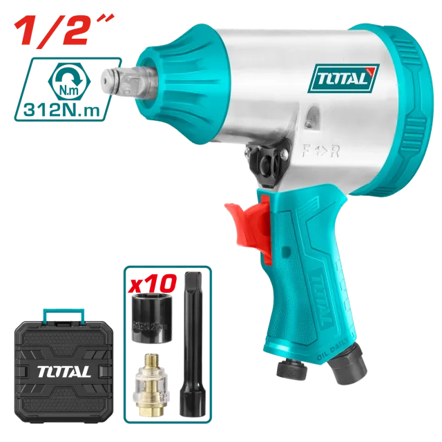 ПНЕВМАТСКИ ОДВРТУВАЧ 1/2″ TOTAL TAT41125