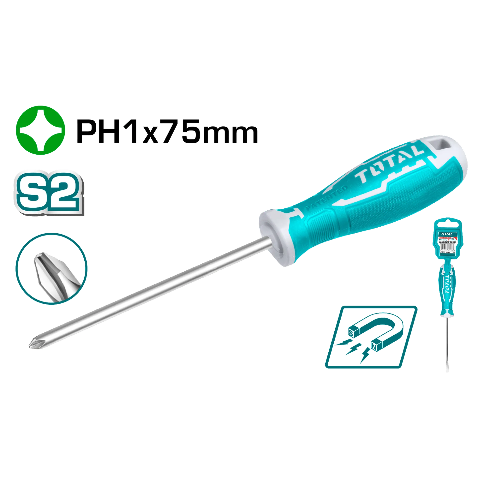 Shovel PH1x75mm TOTAL THT26PH1075