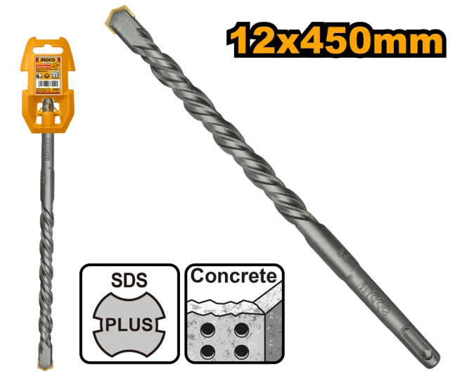 Бургии SDS+ INGCO 12×450 DBH1211205