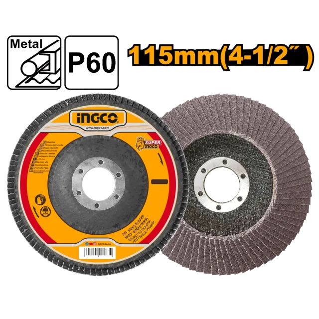 FLAP ДИСК INGCO 115×60 FD1152