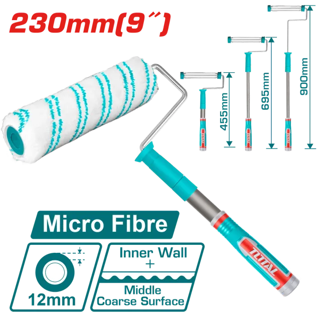 VALAK 230mm me dorezë teleskopike TOTAL THT8592T