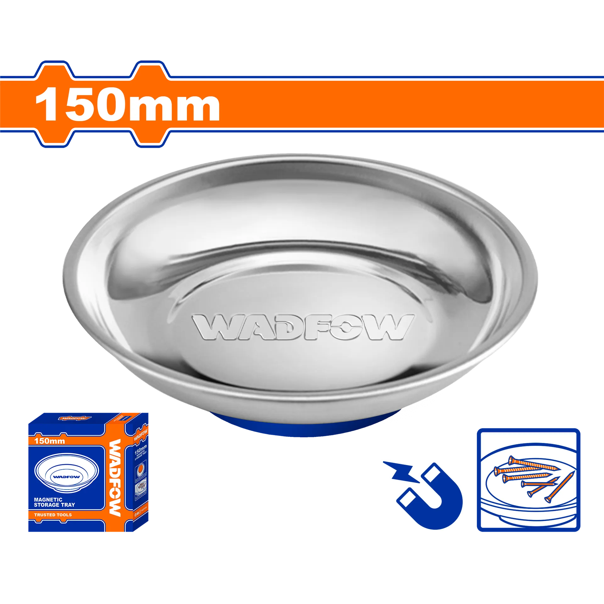 ДЕРЖАЧ МАГНЕТЕН КРУЖЕН 150mm WADFOW WMC6001