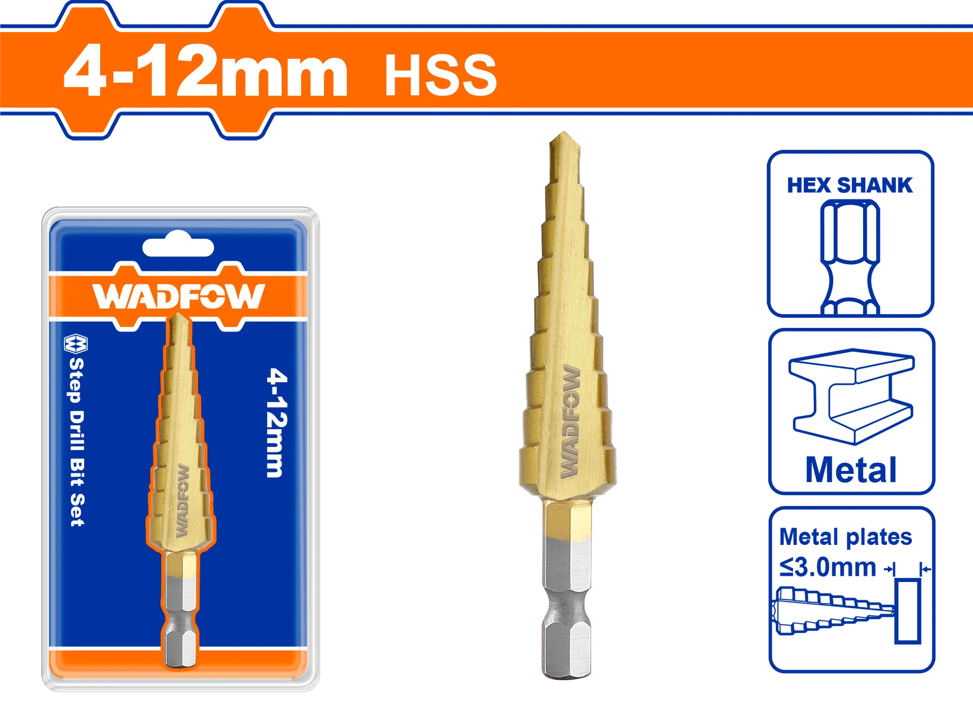 Puska shkallore 4-12mm WADFOW WJD12901