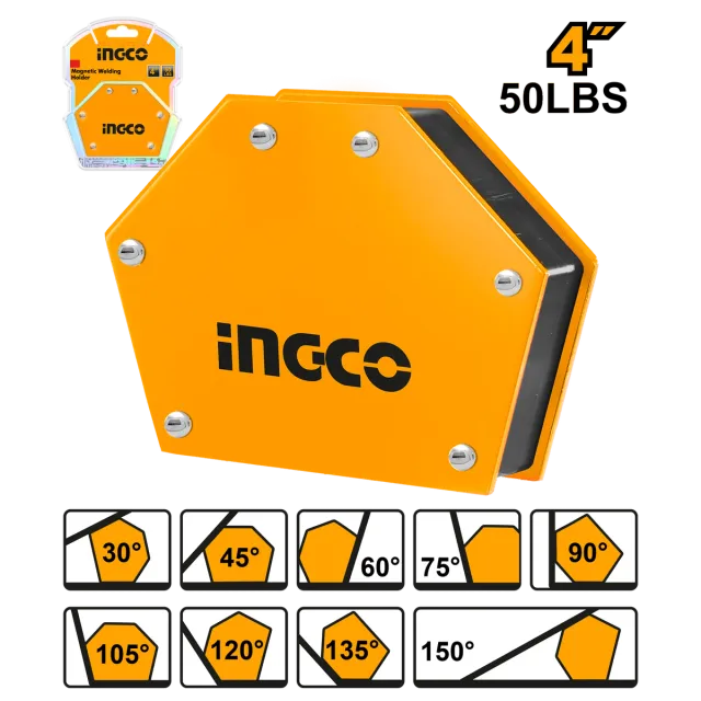 Magnet i këndshëm për saldim 100mm INGCO AMWH50042