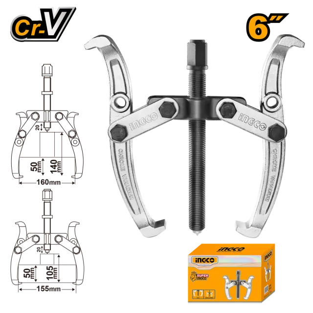 Radatori 6″ me 2 krahë INGCO HGP08026