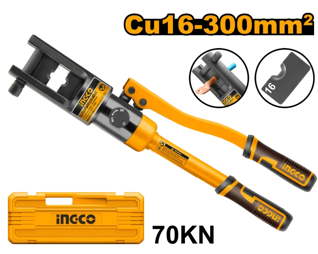 ПРЕСА ХИДРАУЛИЧНА ЗА СТЕГАЊЕ КАБЕЛ 16-240mm INGCO HHCT01240