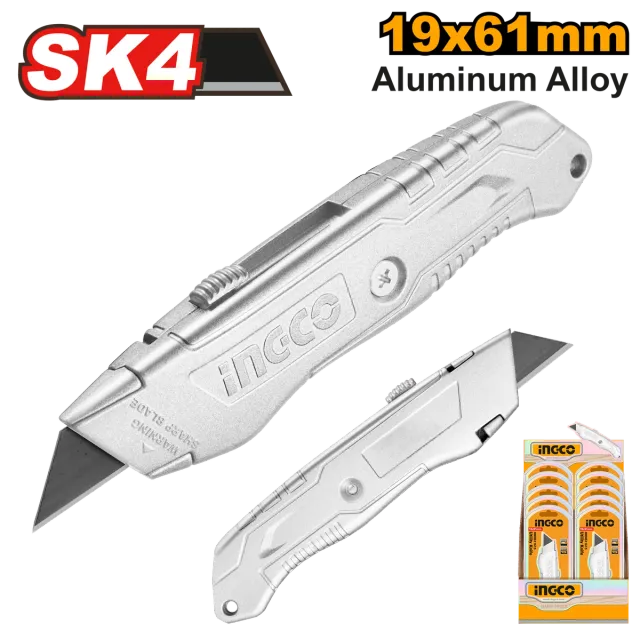 Скалпер INGCO 61x19mm + 6 ножеви HKNS11615