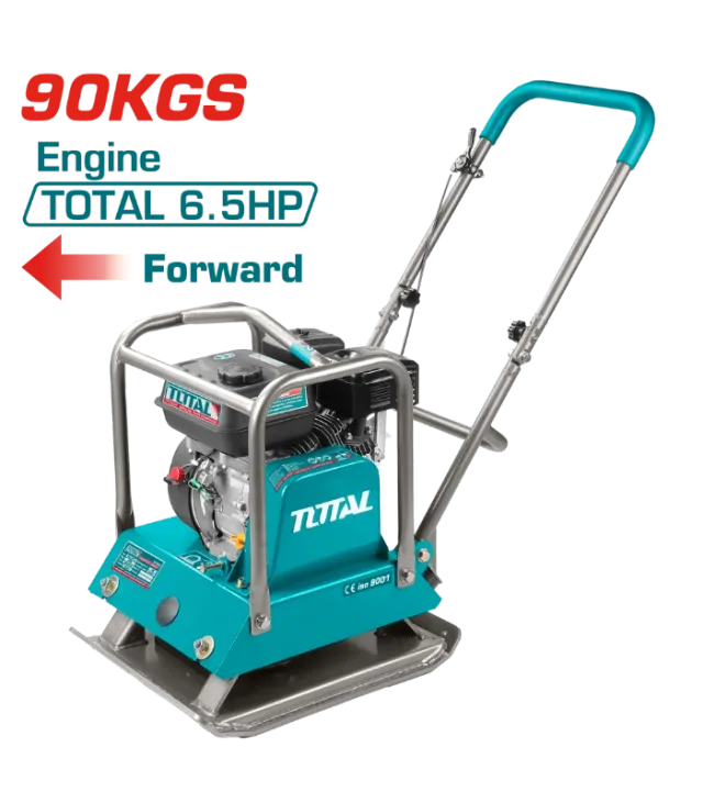 Pllakë vibruese me benzinë 4.80kW/6.50HP 90KG-2 TOTAL TP7100-2