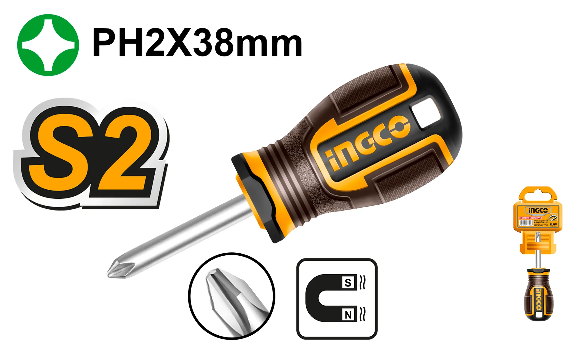 Vidator INGCO S2 2×38 – HSDPH2038