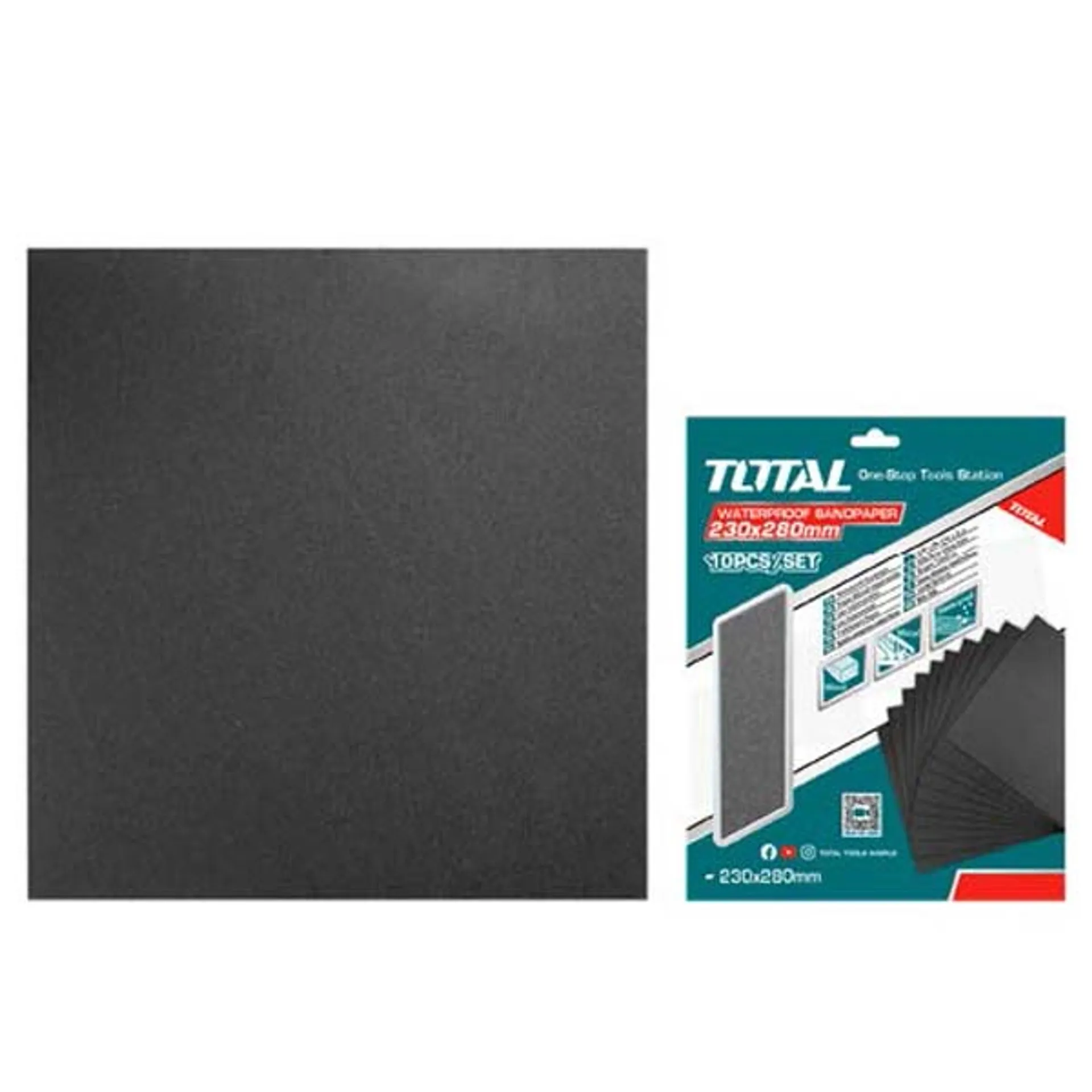 Smirgjela TOTAL 230x280mm P180 10/1 TAC7718001