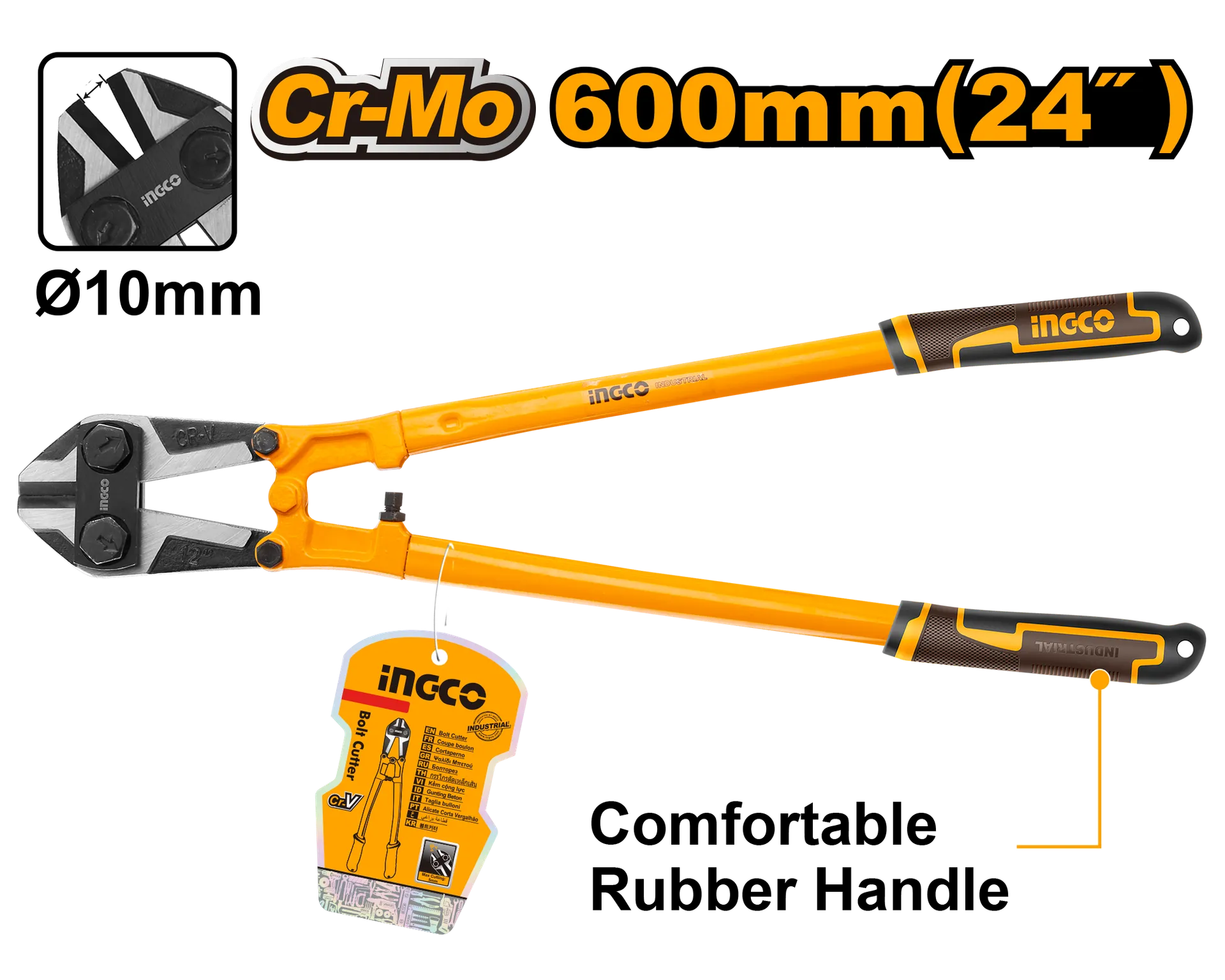 КЛЕШТА ЗА АРМАТУРА 600mm INGCO HBC0824