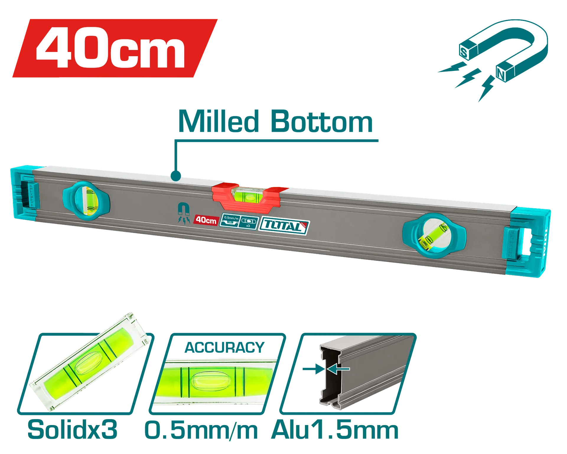 Ujë peshë magnet TOTAL 40 TMT24028M