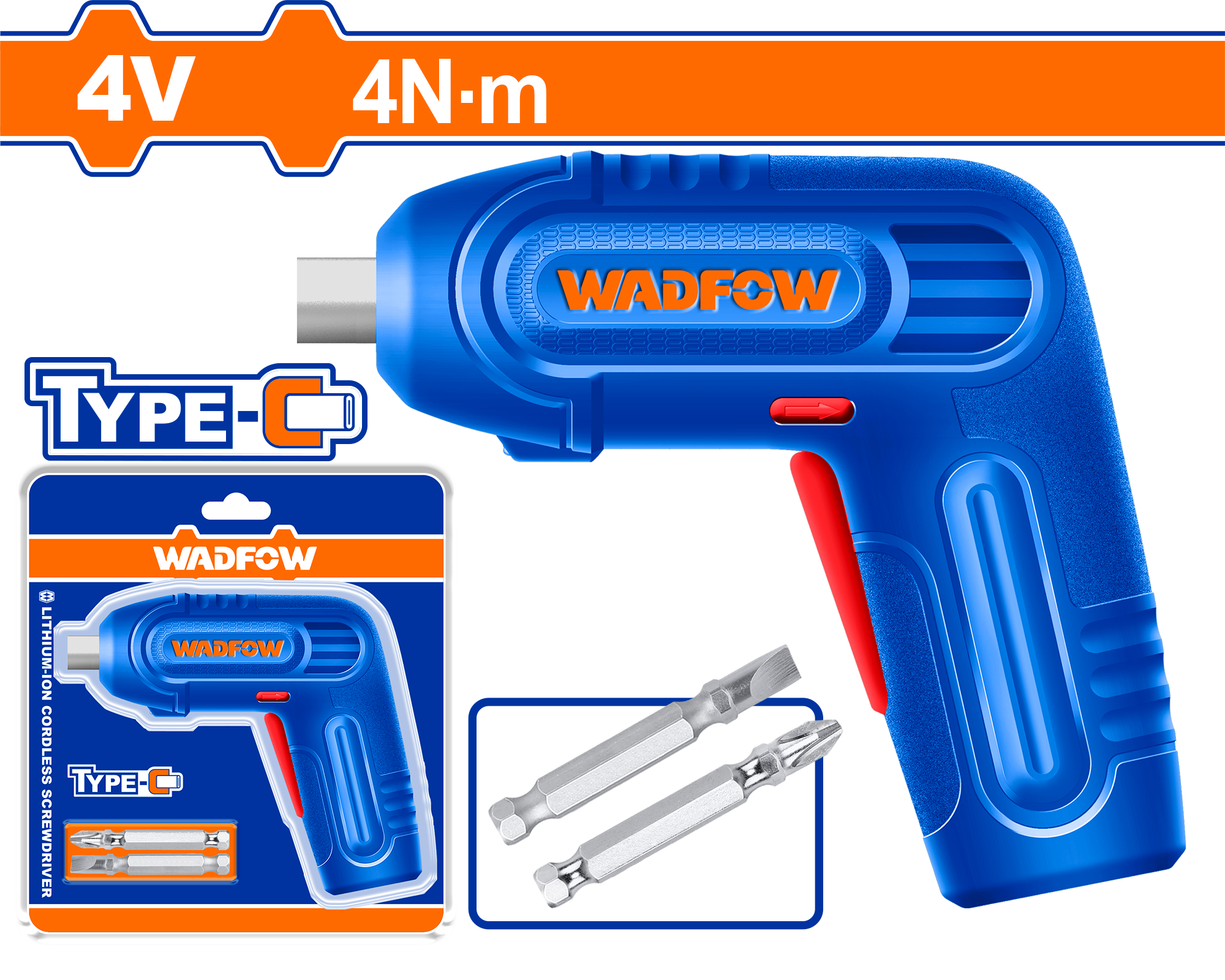Miniçakëll bateri 4V WADFOW WCV4628