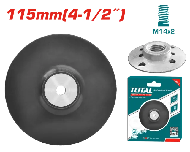 Mbajtës padi për polim për grimcues 115mm TOTAL TAC7111151