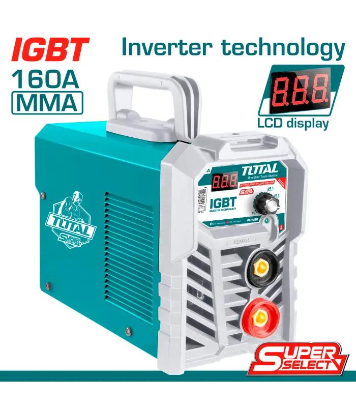Makinë saldimi me inverter TOTAL 160A TV21602