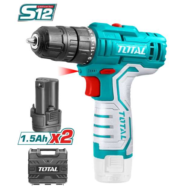 ШТРАФИЛИЦА 12V 2×1.5Ah БАТЕРИИ TOTAL TDLI12325