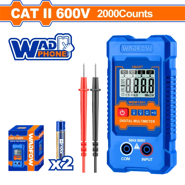 ДИГИТАЛЕН МУЛТИМЕТАР WADFOW WDM1501