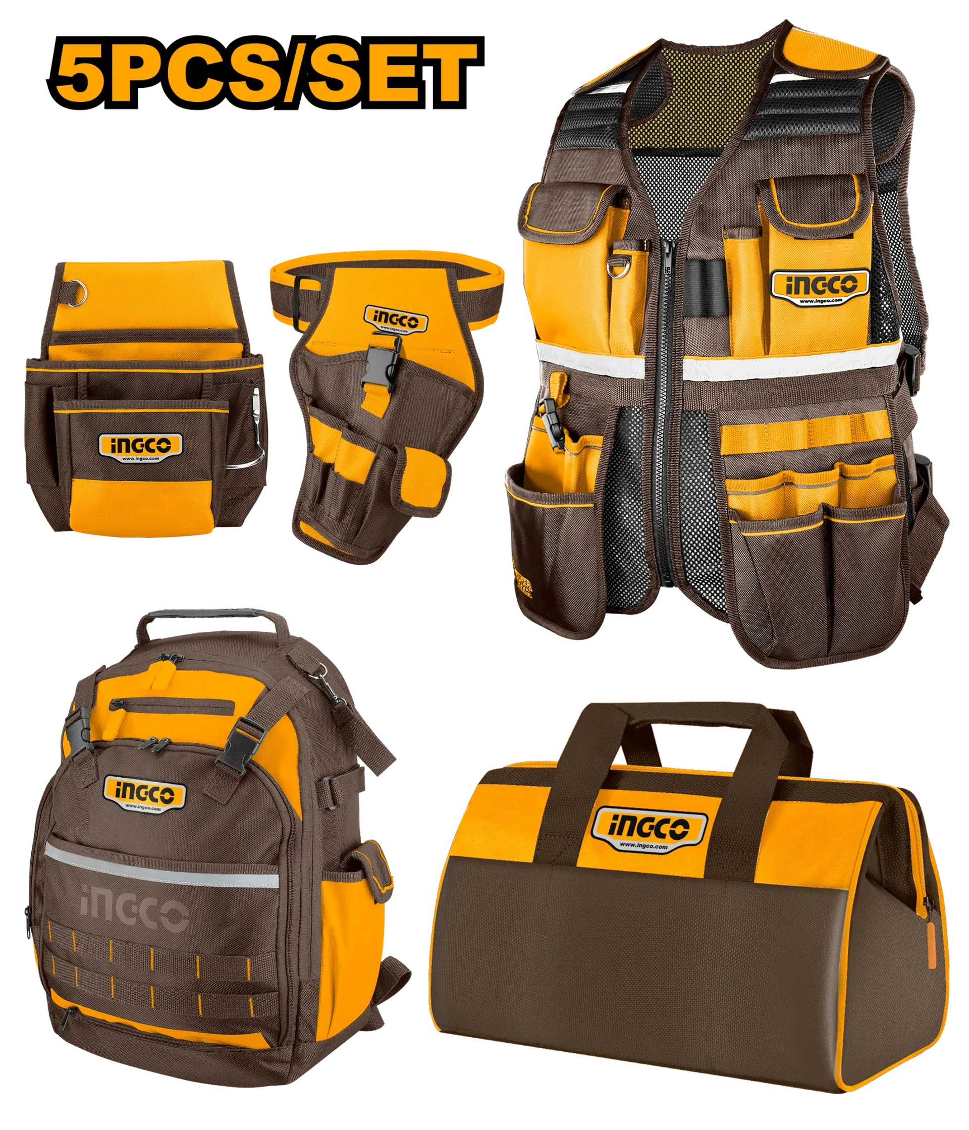 Set torbash + elektrik INGCO 5/1 - COS23090