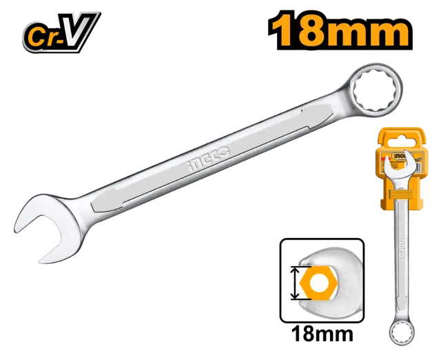 КЛУЧ (O-U) 18mm – 1703 INGCO HCSPA181