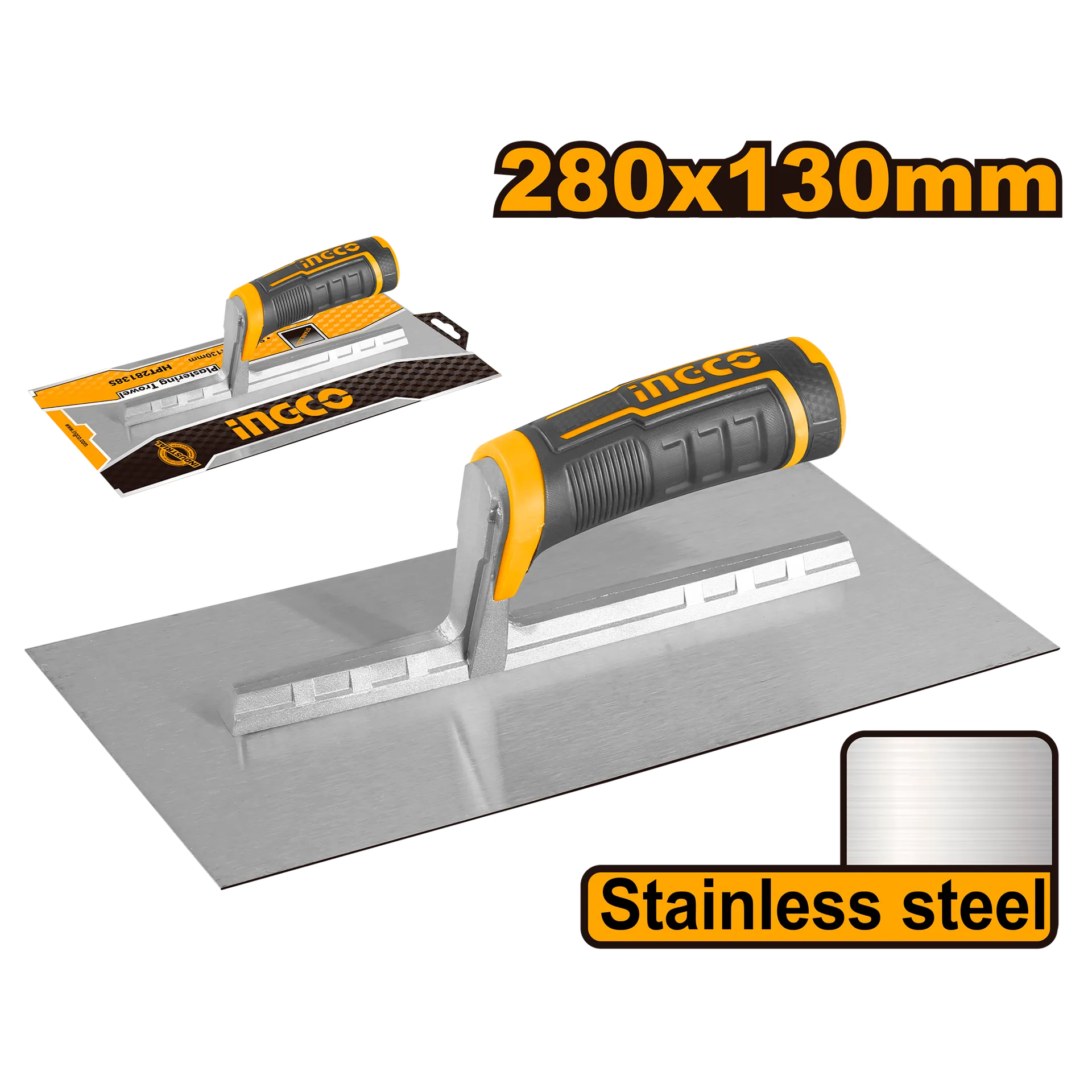 Stainless steel spatula INGCO ind regular HPT28138S