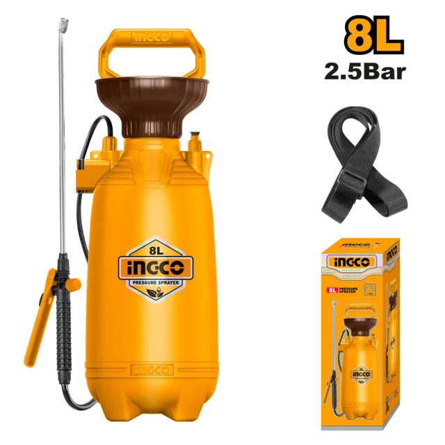 РАЧНА ПУМПА ЗА ПРСКАЊЕ 8L INGCO HSPP30802