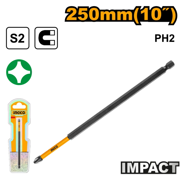 Бит црн долг 250mm INGCO SDBIM71PH2250
