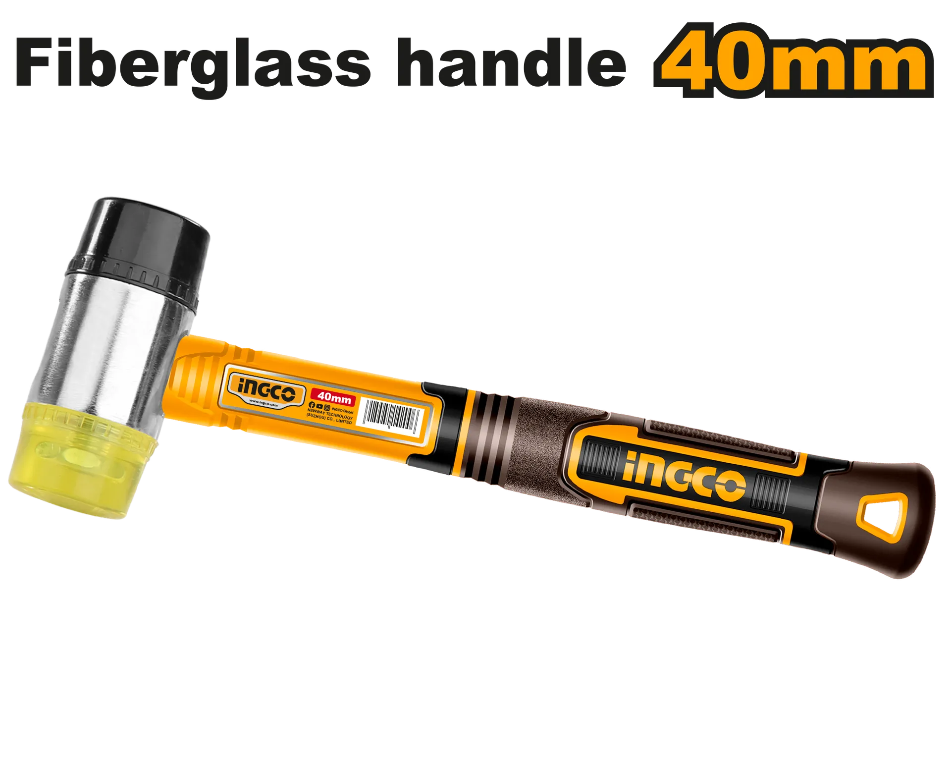 ЧЕКАН ГУМЕН+PVC INGCO 40mm HRUH8940