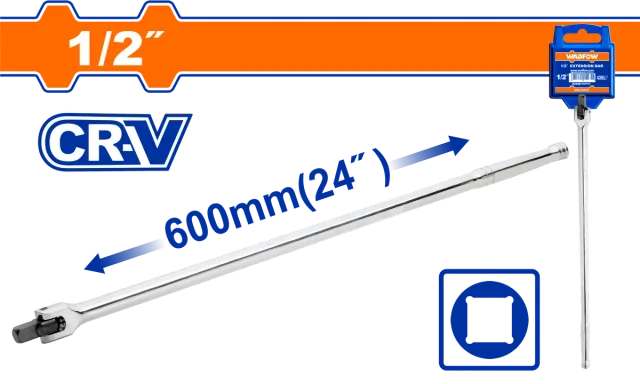 ПРОДОЛЖЕТОК ЗА ПАТЕНТ КЛУЧ ДОЛГ 600mm 1/2″ ФЛЕКСИБИЛНА WADFOW WSC8224